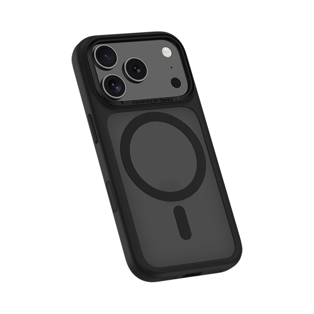 Benks Mist Protective iPhone 17 Pro Max M-safe Şarj Özellikli Telefon Kılıfı Benks Mist Protective iPhone 17 Pro Max M-safe Şarj Özellikli Telefon Kılıfı